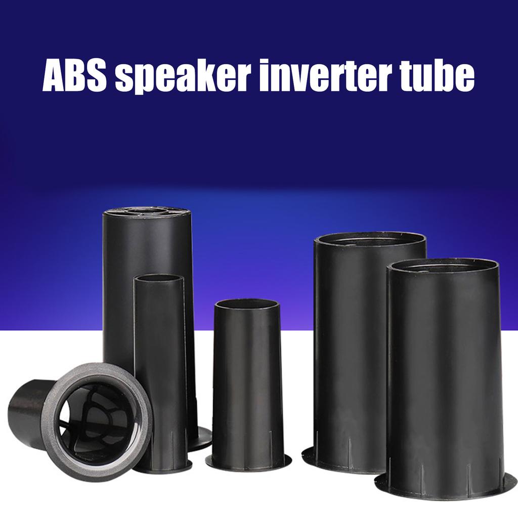 2PCS Speaker Port Tube Bass Vent Ventilation Connector Quality Plastic Bass Reflex Tube for DIY Speaker Project Upgrades