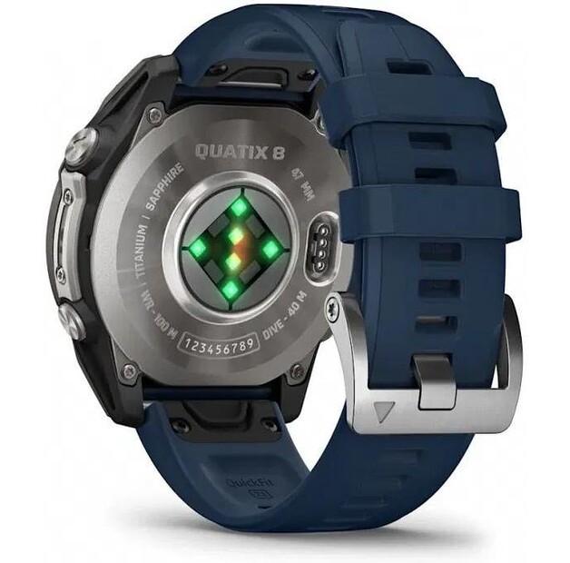 Garmin Quatix 8 47mm Blue Smart Watch