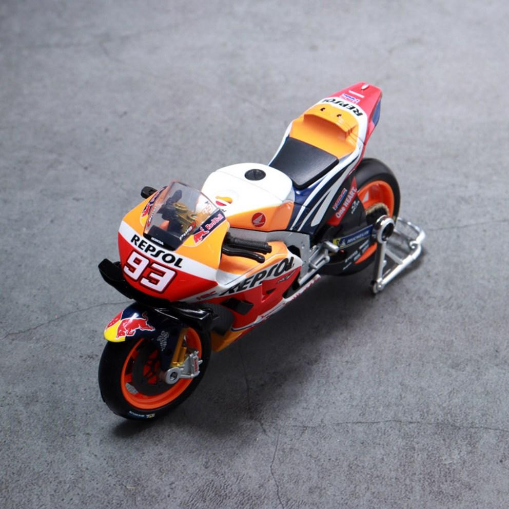 Maisto 1:18 GP Závodní Motocykl Repsol Honda Tým 2021 Kovový Model