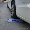 Thickened Cast Aluminum Wheel Stopper - Anti-Collision Parking Block