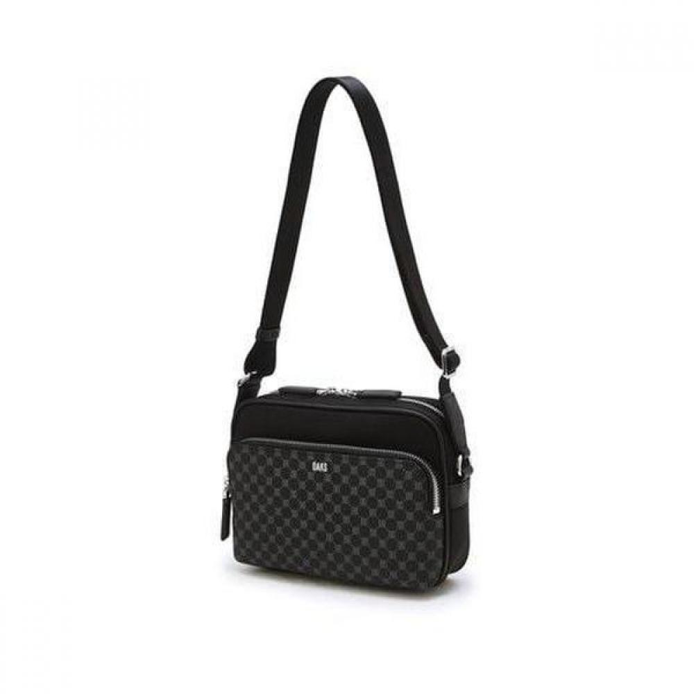 Daks Black Dd Pattern Nylon Mini Crossbody Bag Dbba6e594bk