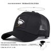 Men Duck Embroidered Baseball Cap Mesh Hat Outdoor Adjustable Sunscreen Leisure Hat Spring Autumn Travel Tourism Beach Vacation