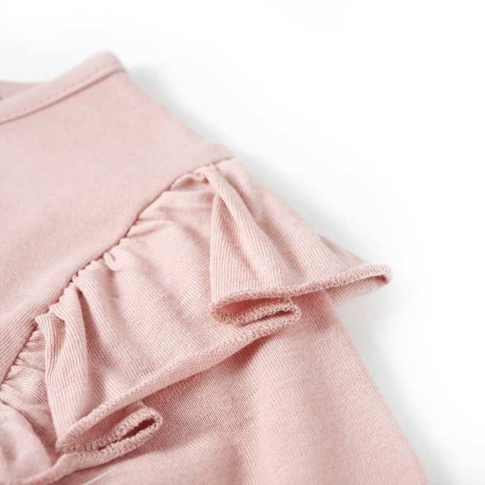 T-shirt pour enfants à manches longues rose 92/104/116/128/140