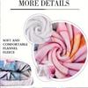 1pc Inside Out Printing Flannel Blanket for All Season, Unisex Cartoon Blanket, Office Blanket, Lunch Rest Blanket
