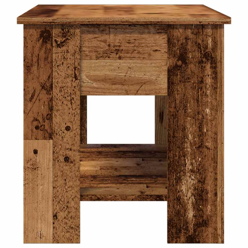 Vidaxl Stolik Kawowy Stare Drewno 101X49X52 Cm Drewno Klejone