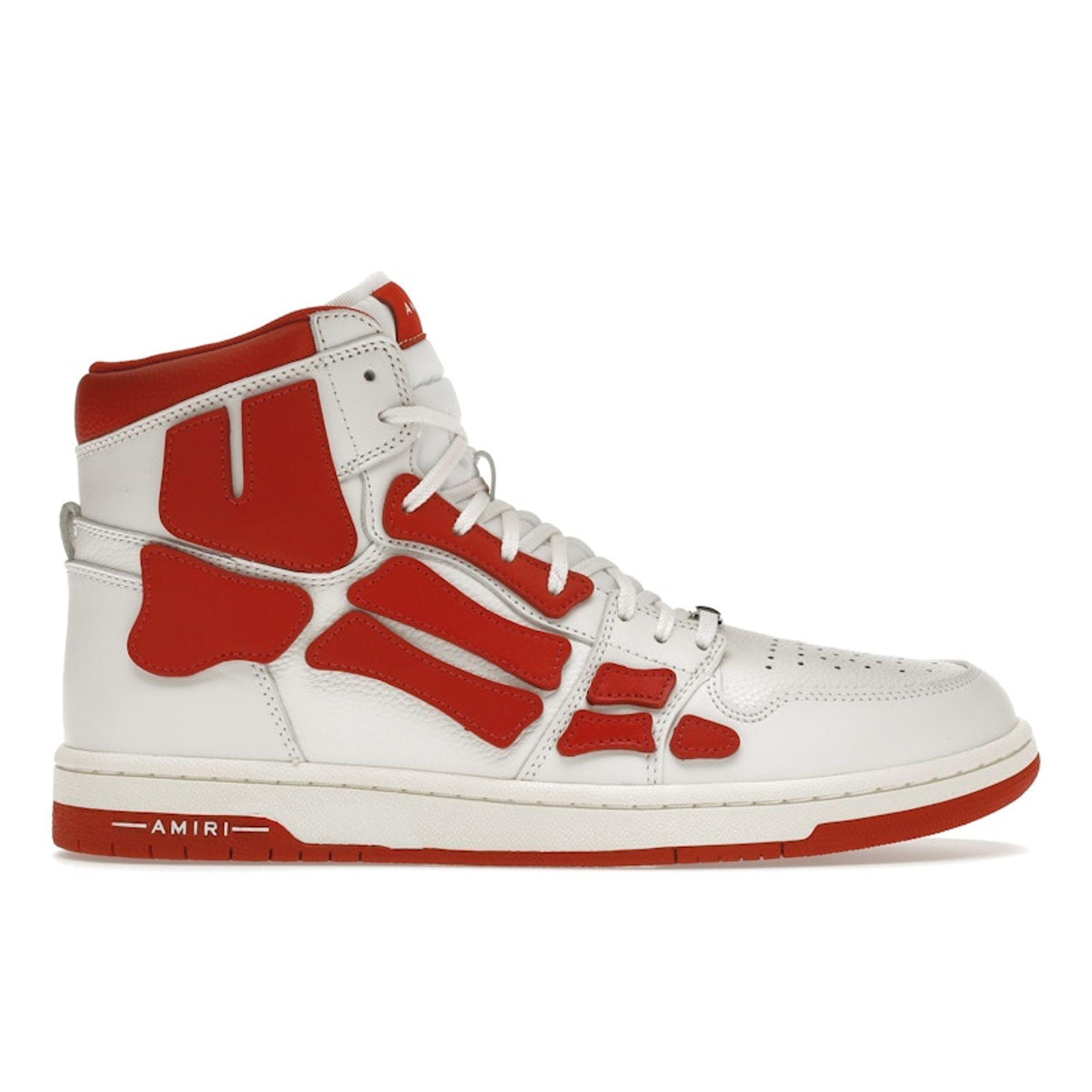 

Мужские кроссовки Amiri Skel Top High Белые Красные MFS002-124 44