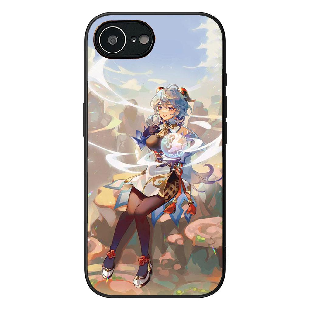 Soft Phone Cover for Apple iPhone 17 16 14 15 Pro Max Plus 15+ 16E XR ProMax Air Case Gan Yu Genshin GanYu Impact Casing