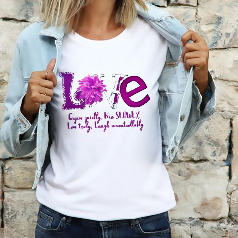 

Fashion Oversized Tops Girls Women s Tshirts Tops Ufo Print Feminine T-Shirt Women Clothing Casual Summer Clothes Custom T-Shirt XXXL білий