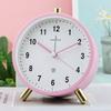 Fashionable Electronic Clock, Simple Children's Small Alarm Clock, Creative Silent Student Quartz Clock for Home Living Room