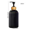 1 Pcs 500Ml Soap Dispenser With Pump Refillable Shampoo Empty Bottle Kitchen Bathroom Hands Body Wash Lotion Container
