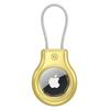 CM01 For Apple AirTag Magnetic Protective Case Alloy Shockproof Hanging Cover with Stainless Steel Wire