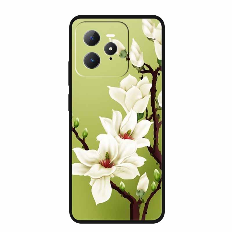 For Realme GT 7 Pro 5G Case Original Soft Silicone TPU Phone Cases Back Cover For Realme GT7 Pro Scenery Shockproof Bumper Etui