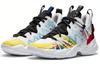 Jordan Why Not Zer0.3 Slip Resistant Cushioning Abrasion Resistant Low Top Children's Basketball Shoes White Yellow Red CN8107-100
