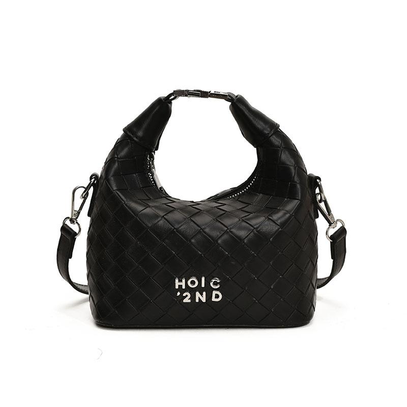 New Niche Design Popular Woven Bag Portable Shoulder Messenger Trendy Women's Bag