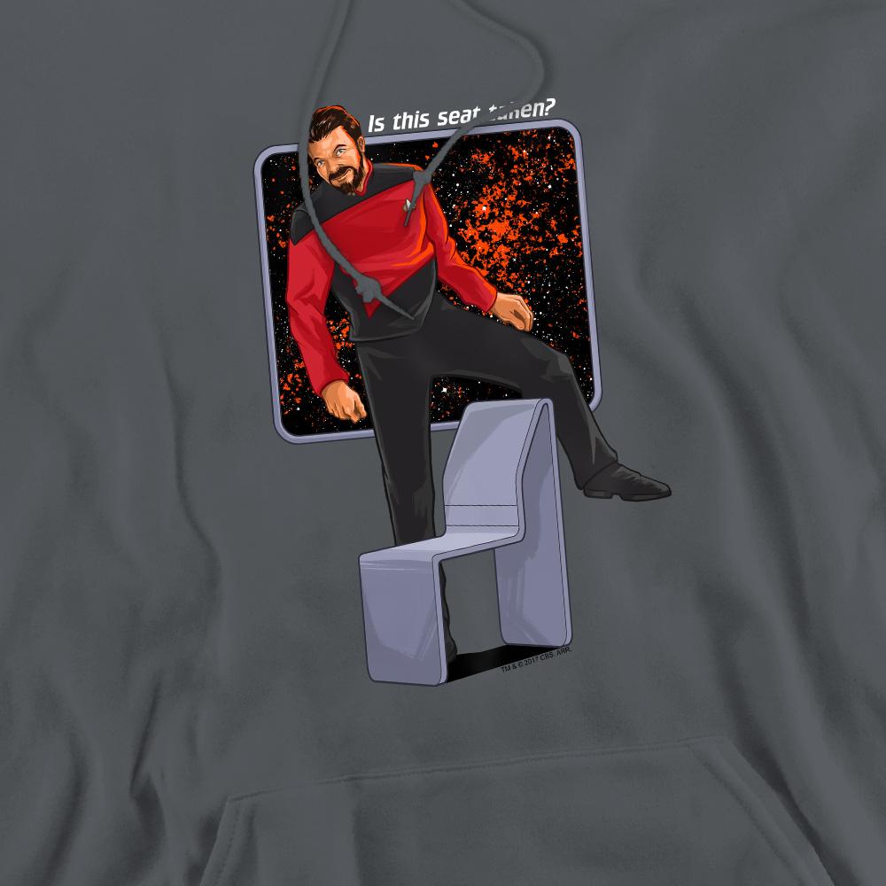 Star Trek Mens Is This Seat Taken Hoodie