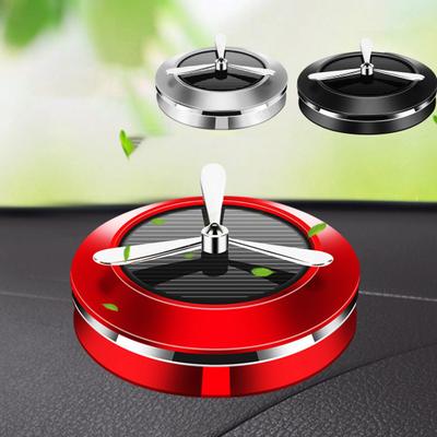 Solarbetriebenes Auto 360 Grad Aromatherapie Rotation Lufterfrischer Natürlicher Duft Auto Luft