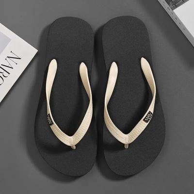 Male Slipper Shiatsu Slip-resistant Outdoor Slides Flip Flops Low Price Casual Men's Shoe Cheap Shoes Korean Style Summer Sale
