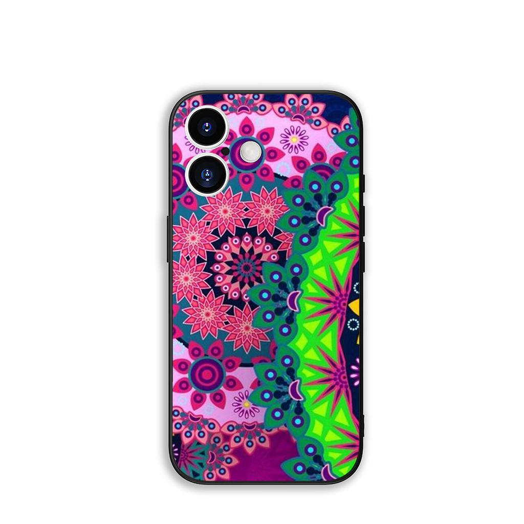 For Samsung Galaxy A07 A13 A12 A23 A50 A51 A52 A53 A70 A71 A72 A04 Note 20 9 8 10 Case Floral Paisley Flower Mandala Texture