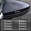 Pegatina de emblema de logo de coche, Pegatina decorativa para consola central Para Renault Clio Laguna 2 Megane 2 3 Duster Logan Captur
