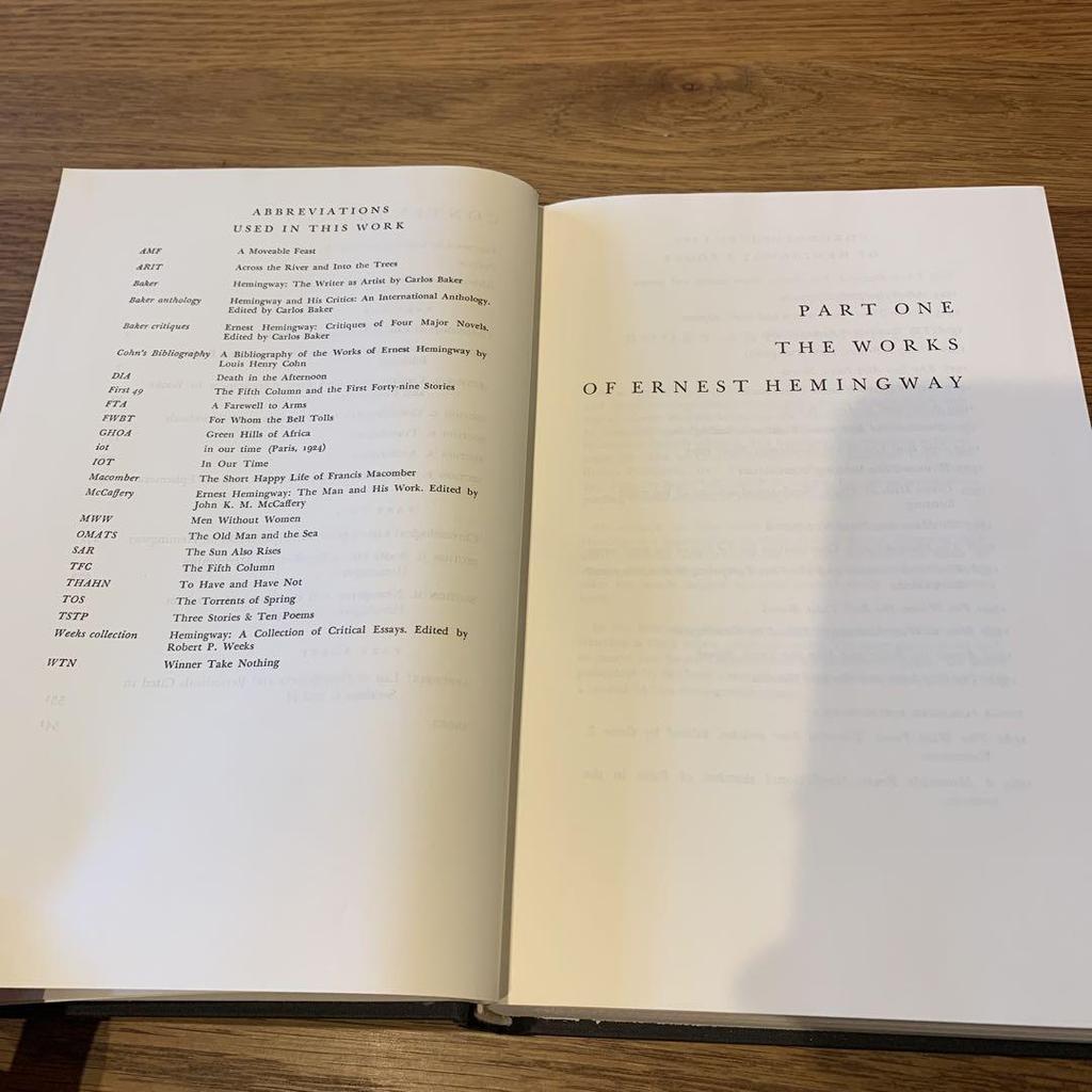 [USED] Hemingway: A Comprehensive Bibliography