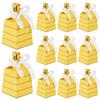 20/10pcs Little Bee Candy Gift Box with Ribbon Kids Boy Girl Birthday Party Supplies Baby Shower Decoration Wedding Gift Favors
