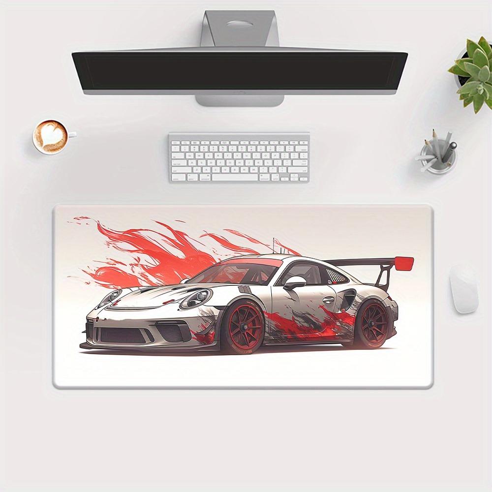 Tappetino da Tavola con Stampa Racing ad Alta Definizione Tappetino Mouse Multifunzionale Tappetino Mouse per Giochi Tastiera Teclado MecNico
