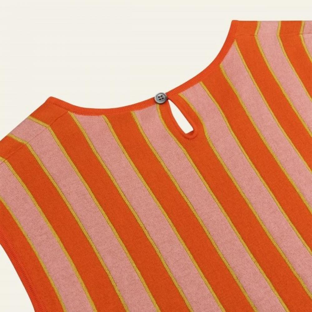 Oilily Pattern Crewneck Vest Owesakn019