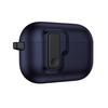 Earbud Protective Case for AirPods Pro 3 Charging Case Portable Shockproof Wireless Earphone Cover Protector Shell Skin with Lock Phone Holder