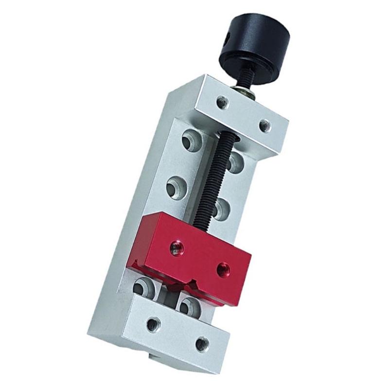 Benches Vice Clamp Aluminum Flat Clamp Small Drill Press Clamp Vice Press Machine Vise Fixing Tool Drill Easy to Use