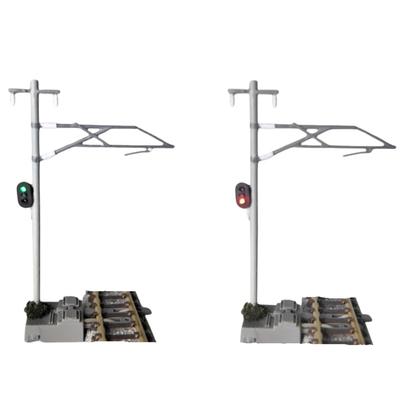 Railway Model Signal Light Compatible with TOMIX Tracks Only Kikitei-do Original "Turn On Rail Anywhere" Signal Light (2nd and 3rd Class Signal Light)