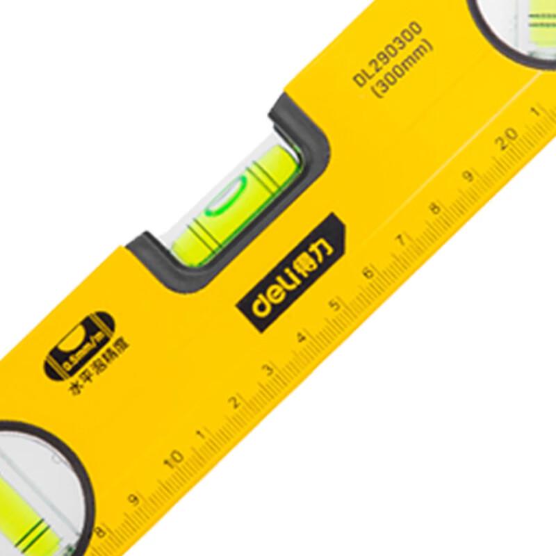 Deli DL290300 Magnetic Aluminum Spirit Level 300mm