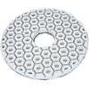 4 Inch Hexagonal Honeycomb Diamond Polishing Pads Wet/Dry for Granite Marble Concrete