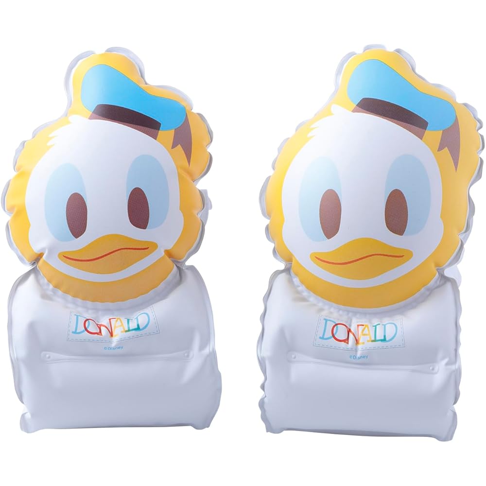 Maruka Donald Duck Arm Ring Inflatable Swim Float Pool Water Play 197100