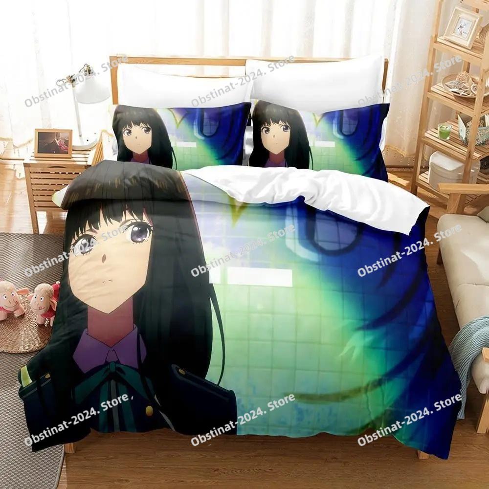 3d Print Anime Kawaii Girl Lycoris Recoil Bedding Set Single Twin Full Queen King Size Bed Set Adult Kid Bedroom Duvetcover Sets