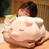 Adorable Plush Piggy Animal Toys Stuffed Soft Squishy Pig Pillow Kawaii Angel Pig Sofa Cushion for Children Girls Gifts