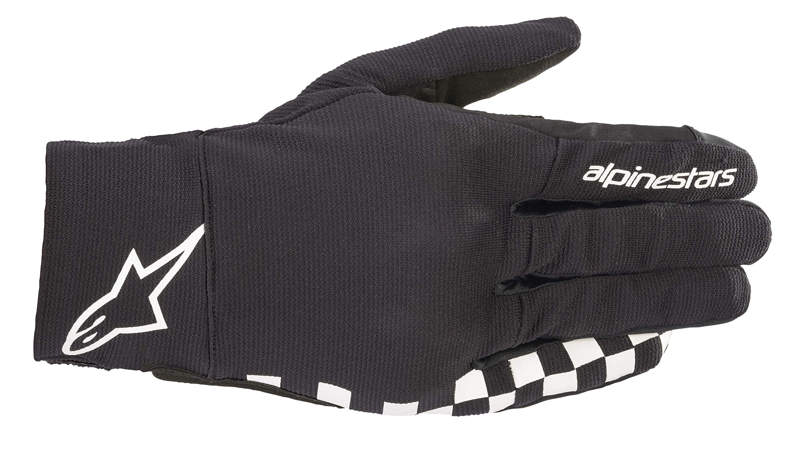 

Alpinestars Motorcycle Gloves BLACK WHITE REEF Gloves 356 9020 (Size XL)