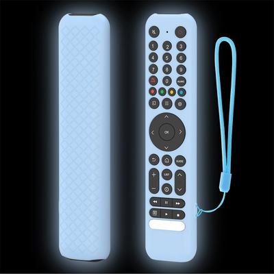 Silicone Remote Case for TCL RC716/RC833 Remote Protective Case Shockproof Protective Controller Skin with Lanyard