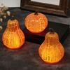 Halloween Led Pumpkin Decor With Glow Lighting For Party Table Centerpiece