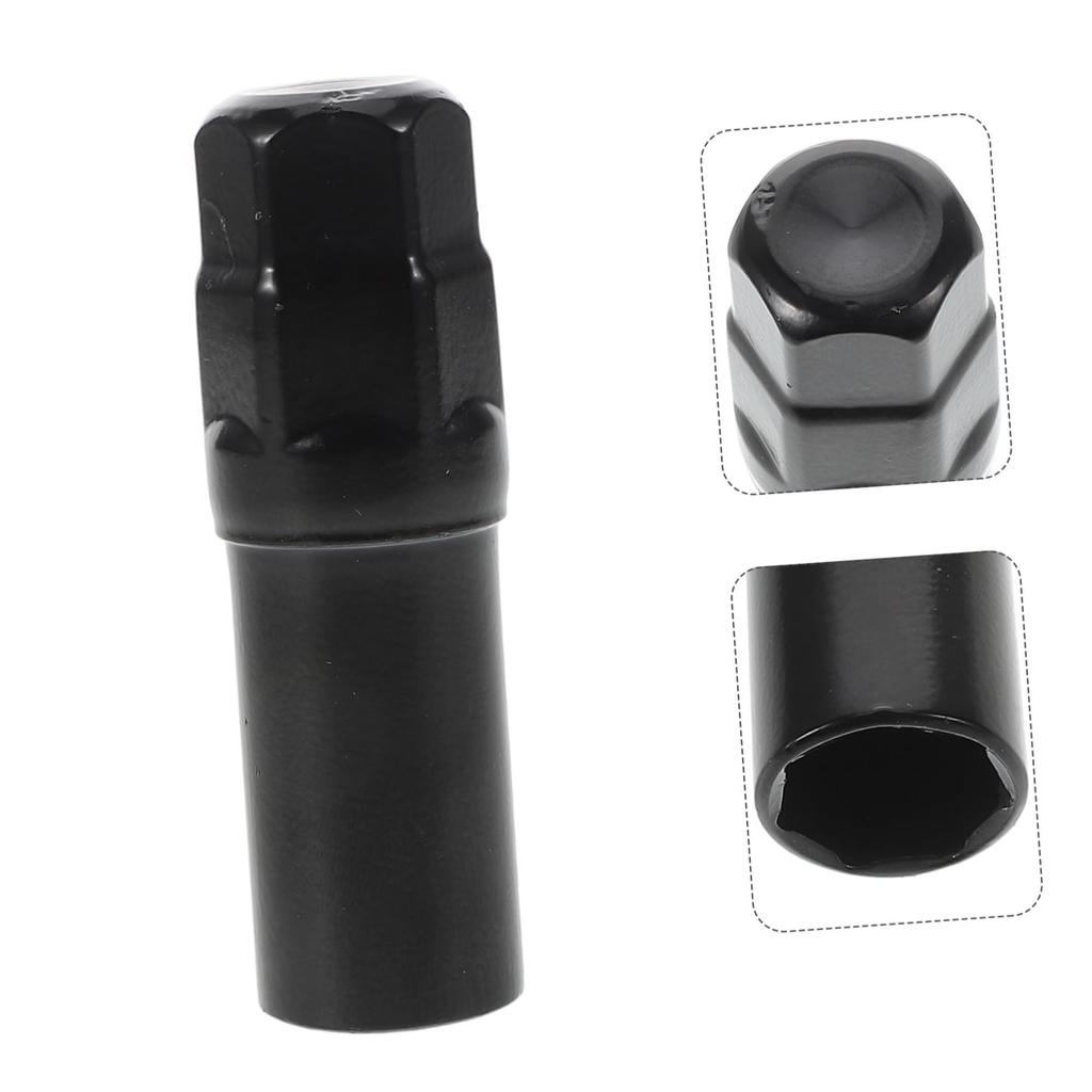 ULTECHNOVO 7 Angle Wheel Lock, Bolt Socket Wrench, Lock Nut, Screw Chuck, Wheel Lock