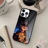 B-Black C-Clover Asta Phone Case For IPhone17 16 15 14 13 12 11 Plus Pro Max Plus Wireless Charger Cover Funda