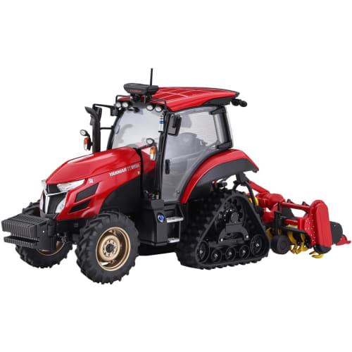 Hasegawa 1/35 Construction Machinery Series Yanmar Tractor YT5113A Robot Tractor Delta Crawler/Rotary Type Plastic Model Kit 66112 (Automobile)