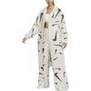 Nike Sportswear Phoenix Cozy Bouclé Full Print Hooded Loose Long Knitwear Women Tops Light-Redwood-Brown FD4283-104