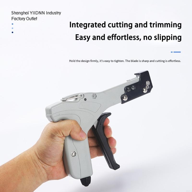 Cable Tie Plier Fastening for Plastic Nylon Cable Tie Metal Clamp Cutting Tool M4YD China Mainland
