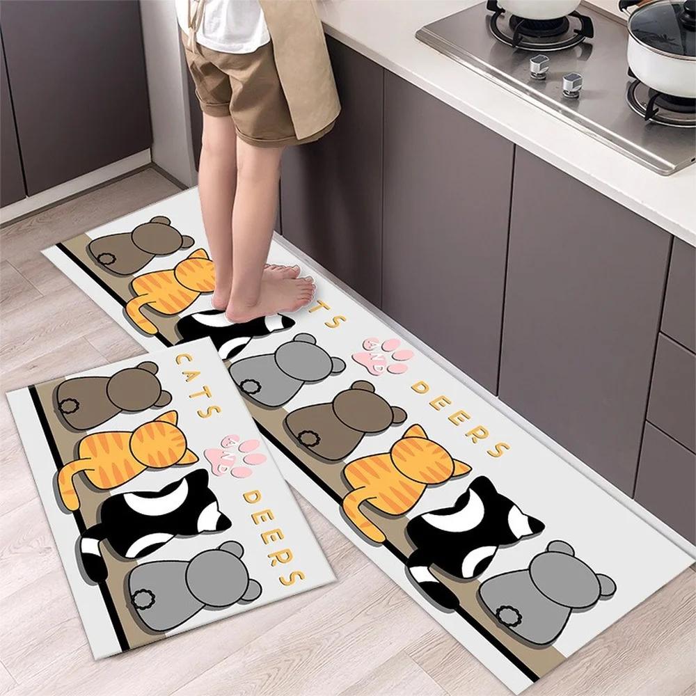 Kitchen Mat Carpet In The Bedroom Doormat Entrance Door Bathroom Rugs Super Absorbent Floor Mat Bedroom Floor Toilet Home Decor