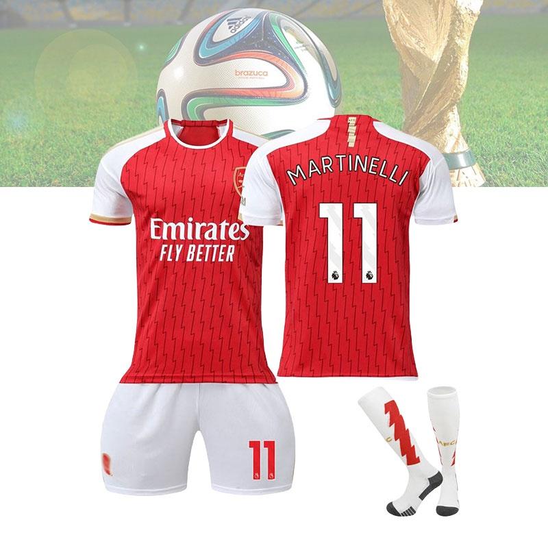 2023-24 Arsenal Home Shirt Soccer Jersey Sportswear Polyester Fabric Kids And Adult Sizes