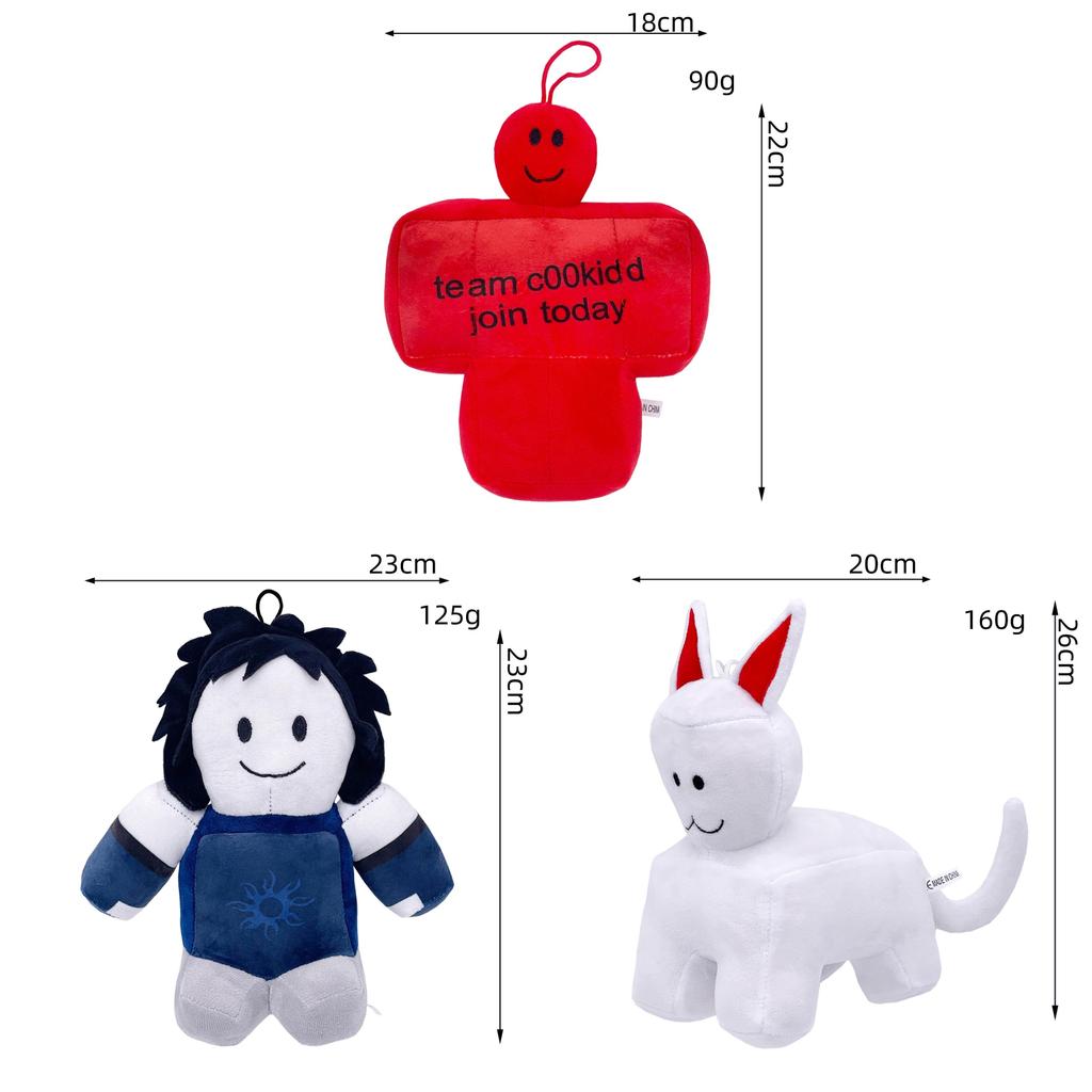 Roblox Forsaken Chance Plush Toy With Short Plush Material For Collectors And Kids