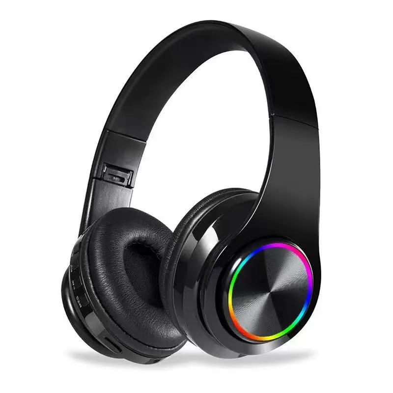 JYL TS RGB Headphones Gamers TF Card Support Plastic