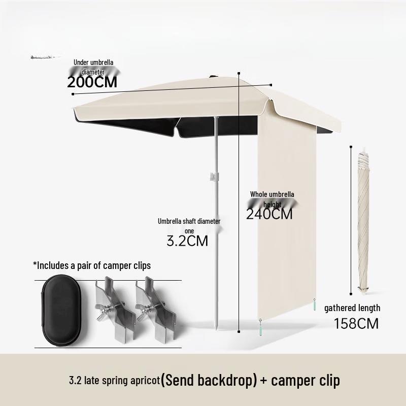 Hanyou Outdoor Folding Stall Umbrella