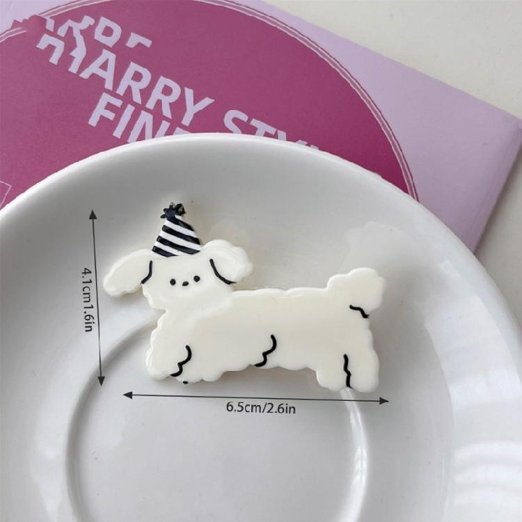 Puppy Hair Clips Cute Dog Hair Barrettes for Toddler Girls Holiday Costume