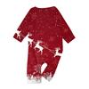 Christmas Print Family Outfit Long Sleeve Top + Pants Set Family Outfit